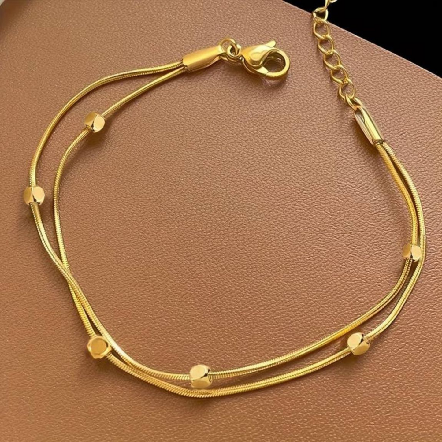 Küp gold çelik bileklik
