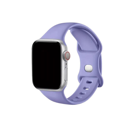 Lila apple watch silikon kayış